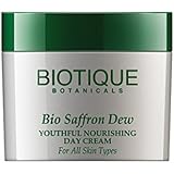 Biotique Saffron Dew 50g -- Ageless face & body cream
