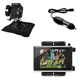 41okfluLlPL. SL160  Auto Bean Bag Dash Holder with Car Charger for the FLO TV PTV 350 Personal Television   uses Gomadic TipExchange Technology