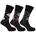 Pierre Roche Mens Comfort Fit Non Elastic Top Diabetic Socks (Pack Of 3)