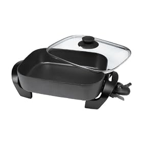 Aroma AFP-1255G 15-Inch Electric Non-Stick Fry Pan/Skillet