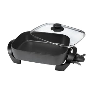 Aroma AFP-1255G 15-Inch Electric Non-Stick Fry Pan Skillet by Aroma