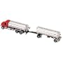 Boley 1/87 Intl 4300 3-Axle Double Tanker W/Trailer