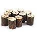 Pixnor Wooden Wedding Name Place Card Holders Home Decor Pack of 10