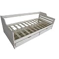Bett Kinderbett 2 Schubladen Massiv Kiefer 90x200 PD03
