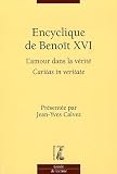 Encyclique de Benoît XVI : L'amour dans la vérité Caritas in veritate