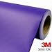 3in x 5in (SAMPLE SIZE) 3M MATTE Royal Purple M38 Scotchprint Car Wrap Vinyl Film 1080 Series