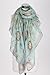 Letshopping® Women's Long Chiffon Scarf Wraps (Green)