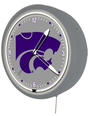 Kansas State Wildcats Neon Clock