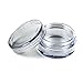 Eforcase 25/50/100 Pcs Clear Empty Plastic Cosmetic Containers 5 Gram Size Pot Jars Eyshadow Container Lot (100 Pcs) by Beauticom