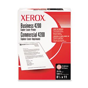 Xerox Business 4200 Paper, 92 bright, 20 lb., Bond 8.5 Inch x 14 Inch (3R2051)