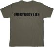Everybody Lies Charcoal T-shirt Tee