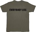 House Everybody Lies Charcoal T-shirt Tee