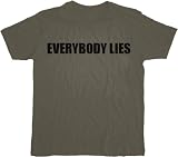 House M.D. Everybody Lies Charcoal T-shirt Tee