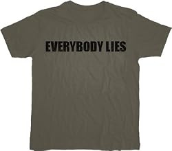 House Everybody Lies Charcoal T-shirt Tee