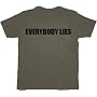 House M.D. Everybody Lies Charcoal T-shirt Tee