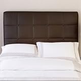 Avalon Tufted Leather Inflatable Headboard – Chocolate (Full/ Queen) Reviews Set Inflatable Mattress