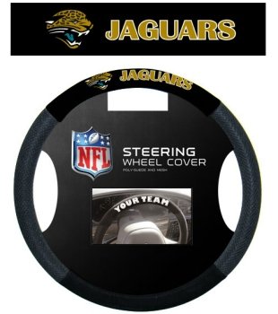 Jacksonville Jaguars NFL Mesh Steering Wheel Cover