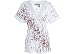 Apparel : Misses Gloria Vanderbilt Becca Print Duet Top