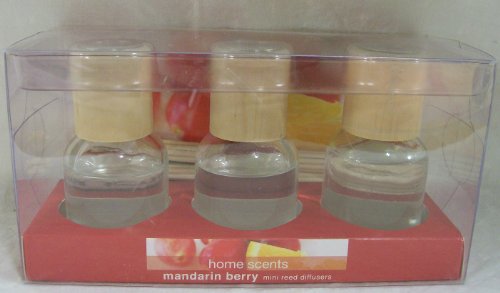 Mandarin Berry Mini Reed Deffusers (3 Pack)