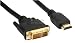 HDMI-DVI Kabel, InLine�, vergoldete Kontakte, 19p 7,5 m (17667P)