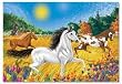 Melissa & Doug 0100 pc Horses in the Meadow Cardboard Jigsaw
