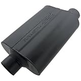 Flowmaster 953047 Super 40 Muffler - 3.00" Center In / 3.00" Offset Out - Aggressive Sound