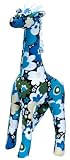 Color Zoo Grady The Giraffe Stuffed Animal, Night Flowers