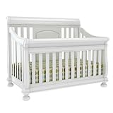Creations Baby Summer Evening 4 in 1 Convertible Sleigh Crib - Rubbed White - 6465-523 Creations Baby Summer Evening 4 in 1 Convertible Sleigh Crib - Rubbed White - 6465-523
