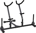 On-Stage Stands Double Saxophone Stand with Two Pegs