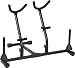 On-Stage Stands Double Saxophone Stand with Two Pegs
