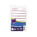 Avery File Folder Labels for Laser and Inkjet Printers, 1/3 Cut, Red, Pack of 252 (05201)