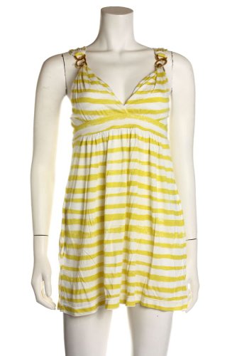 BCBGMAXAZRIA Womens Light Gold Jersey Cover-up