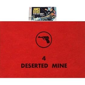 No. 4 Deserted Mine Card for 1964 James Bond Secret Agent 007 Game