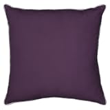 Abby Mauve Decorative Pillow (20x20) by 