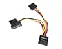 StarTech.com 4-Inch SATA Power Y Splitter Adapter Cable (PYO3SATA)