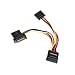 StarTech.com 4-Inch SATA Power Y Splitter Adapter Cable (PYO3SATA)