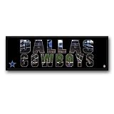 NFL Dallas Cowboys Artissimo Team Pride 36x12 Canvas Art