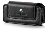 Sony Ericsson - ICE-45 Etui classic en  cuir noir - pour T650, K770, K550, W200, S500, W610, W580, T200