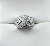 18k White Gold and Diamond Ring