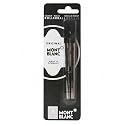 Mont blanc usa 15158 Medium Point Refill, 2 per Pack, Black Ink