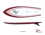 Seared Ahi 6'2 Quad Fin Retro Fish Surfboards (Epoxy)