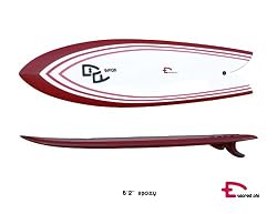 Seared Ahi 6'2" Quad Fin Retro Fish Surfboards (Epoxy)