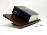 Swivel Book Stand, Large, Dark Cherry