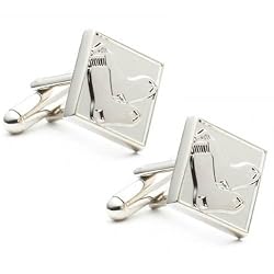 Boston Red Sox Cufflinks - Silver Edition