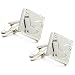 Boston Red Sox Cufflinks - Silver Edition