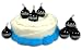 Set of 6 KABOOM Novelty Birthday Candles with Sparkling Wicks