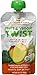 Happy Squeeze Organic Superfoods Fruit & Veggie Twist Apple Mango & Kale 12 Pouches