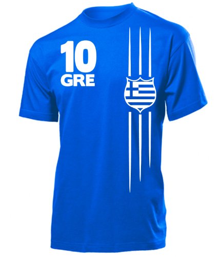 GRIECHENLAND FUSSBALL WM 2014 FANSHIRT 3321(H-B) Gr. L