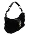 Versace 54 SV5BPE 80717 Black Fur Handbag