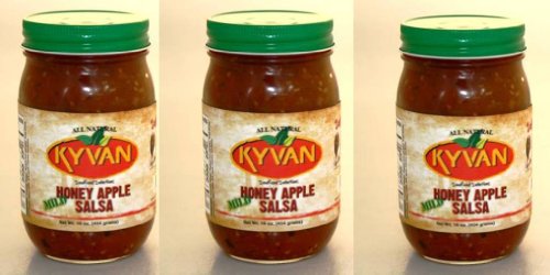 KYVAN Mild Honey Apple Salsa - 3 Pack 